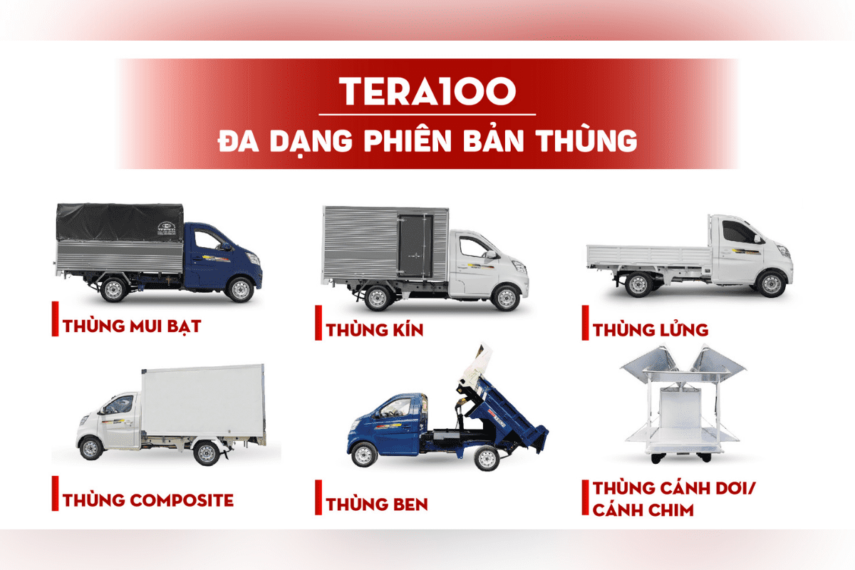 Ưu đãi khi mua xe tải Teraco tại Teraco Việt Nam