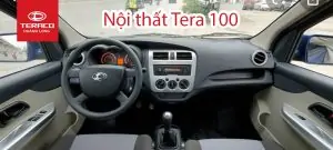 Nội thất tiện nghi trên Tera 100
